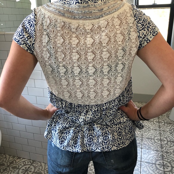 Anthropologie t-shirt blouse - Picture 3 of 3